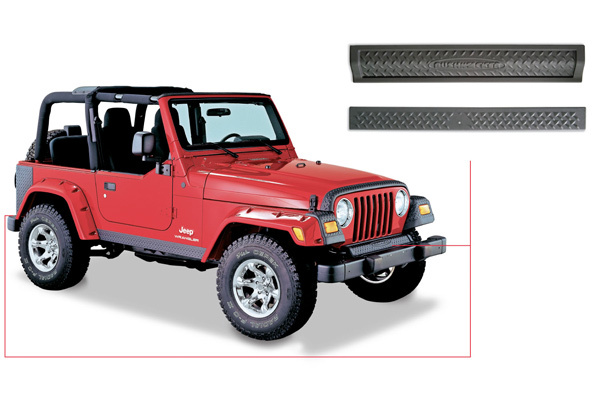 Bushwacker Trail Armor Front & Rear Accent Panels