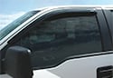 Image is representative of Stampede Tape-Onz Sidewind Deflectors.<br/>Due to variations in monitor settings and differences in vehicle models, your specific part number (6080-8) may vary.