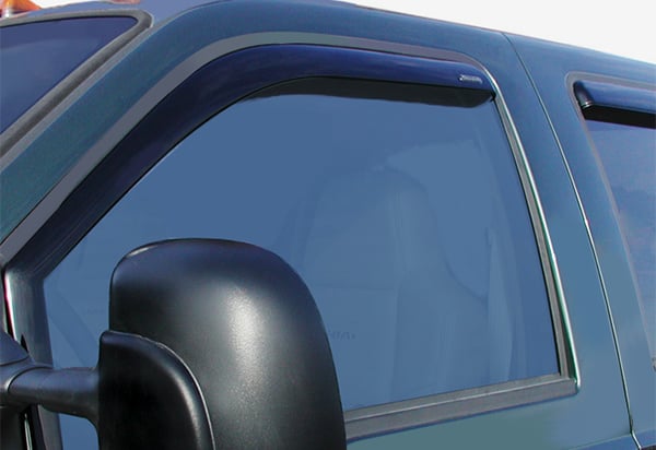 OEMM Set Of 4 Wind Deflectors IN-CHANNEL Type Compatible with VOLVO XC90 MK2 5 Door SUV 2015 2016 2017 2018 2019 2020 2021 Acrylic Glass Side Visors Window Deflectors