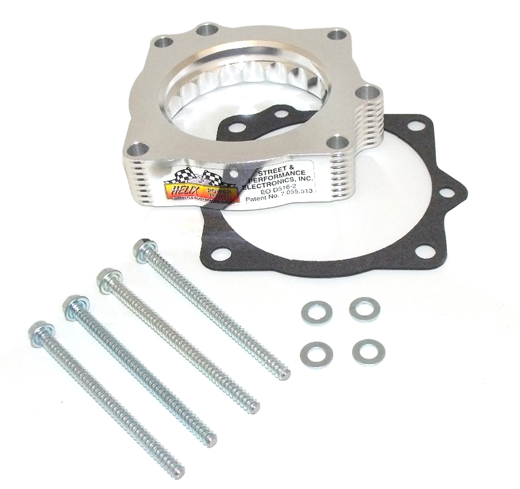 Street and Performance Electronics 57015 Helix Power Tower Plus Throttle Body Spacer 1996-2000 GM Truck 