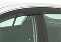 Image is representative of AutoVentshade Seamless Window Deflectors.<br/>Due to variations in monitor settings and differences in vehicle models, your specific part number (894017) may vary.