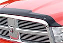 Image is representative of AutoVentshade Aeroskin Hood Deflector.<br/>Due to variations in monitor settings and differences in vehicle models, your specific part number (322074) may vary.