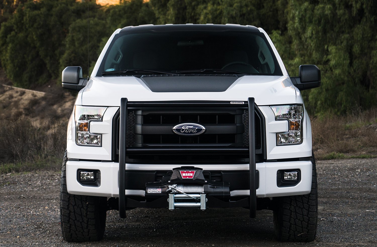 Go Rhino Winch Mount Grille Guard