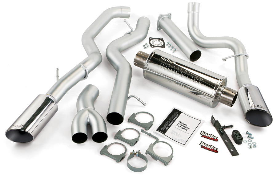 2004-2006 Jeep Wrangler Banks Monster Exhaust System - Banks 51315-B