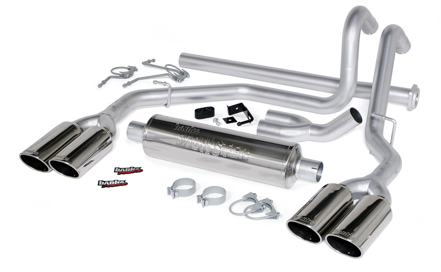 1987-2001 Jeep Cherokee Banks Monster Exhaust System - Banks 51360