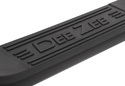 Image is representative of Dee Zee 4 Inch Oval Nerf Bars.<br/>Due to variations in monitor settings and differences in vehicle models, your specific part number (DZ372257) may vary.