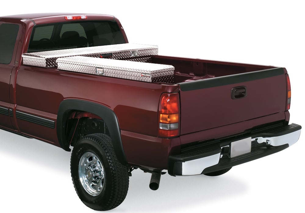 Side mount on sale truck tool box