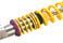 Image is representative of KW Suspension Coilover Shocks.<br/>Due to variations in monitor settings and differences in vehicle models, your specific part number (1022000E) may vary.