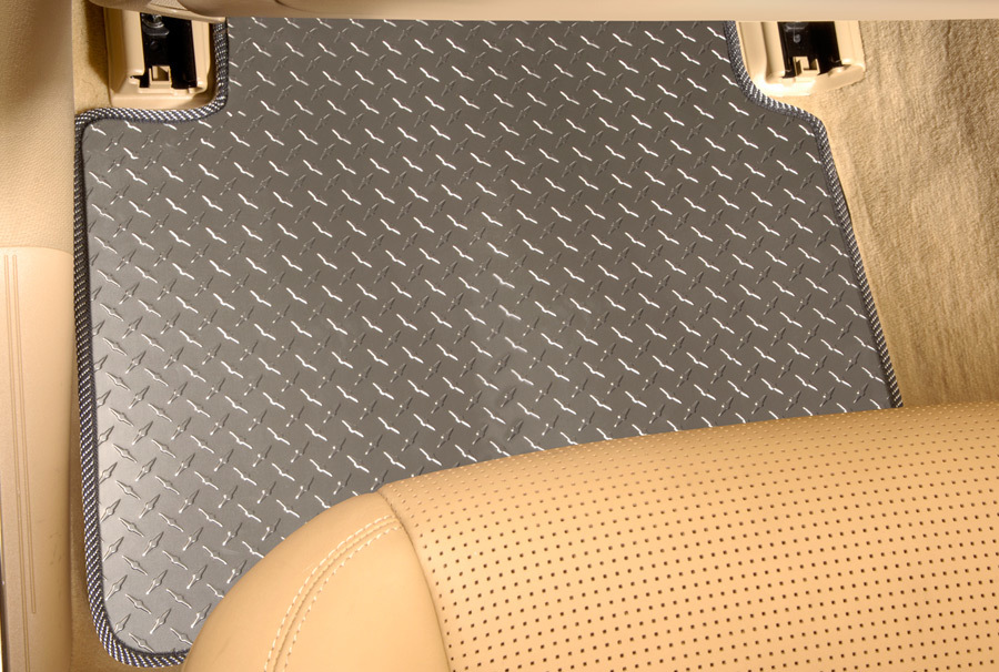 Intro Tech Diamond Plate Floor Mats Free Shipping