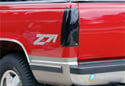 Image is representative of Auto Ventshade Blackout Taillight Covers.<br/>Due to variations in monitor settings and differences in vehicle models, your specific part number (33814) may vary.