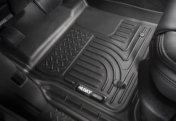 Black Husky Liners Classic Style Custom Fit Molded Front Floor Liner for Select Subaru Models 