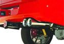 Image is representative of Gibson Round Exhaust Tip.<br/>Due to variations in monitor settings and differences in vehicle models, your specific part number (500421) may vary.