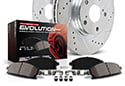 Image is representative of Power Stop Z23 Evolution Sport Brake Kit.<br/>Due to variations in monitor settings and differences in vehicle models, your specific part number (K2203) may vary.