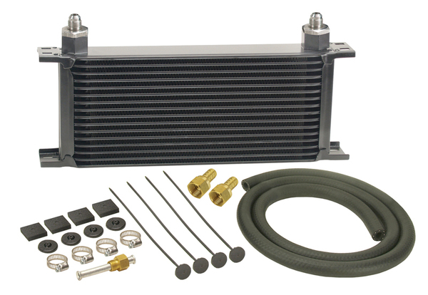 Derale Series 10000 Stacked Plate Transmission Cooler Kit