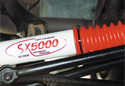 Image is representative of Tuff Country Steering Stabilizer.<br/>Due to variations in monitor settings and differences in vehicle models, your specific part number (66290) may vary.