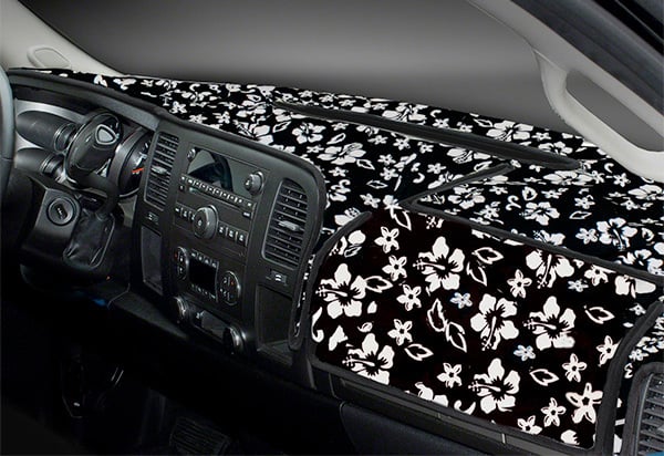 Coverking Fashion Print Dash Cover, Zebra  Leopard Print Dashboard Cover