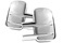 Spyder Chrome Mirror Covers