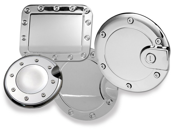 Spyder Chrome Fuel Tank Cover