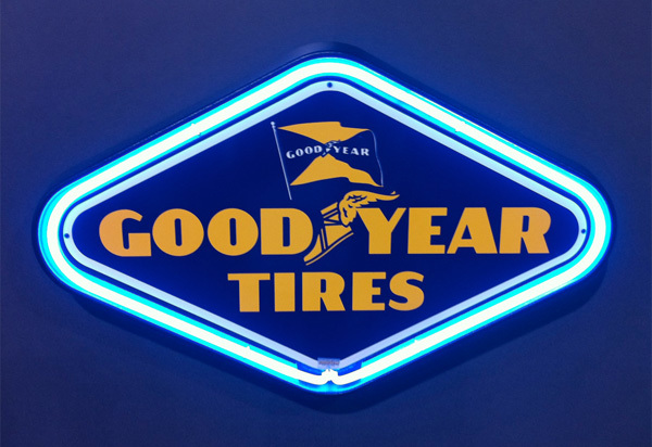 Goodyear Tires Vintage Sign by SignPast