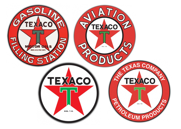 Texaco Vintage Sign by SignPast