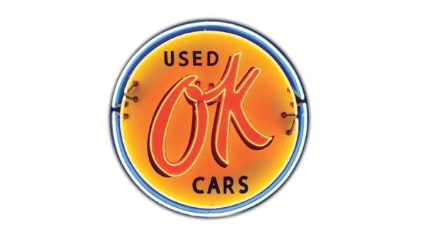 OK Used Cars Neon Sign by SignPast
