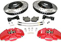 Image is representative of StopTech Drilled Big Brake Kit.<br/>Due to variations in monitor settings and differences in vehicle models, your specific part number (83.887.4300.72) may vary.