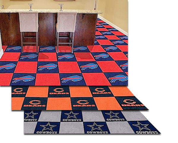 Fanmats NFL Carpet Floor Tiles