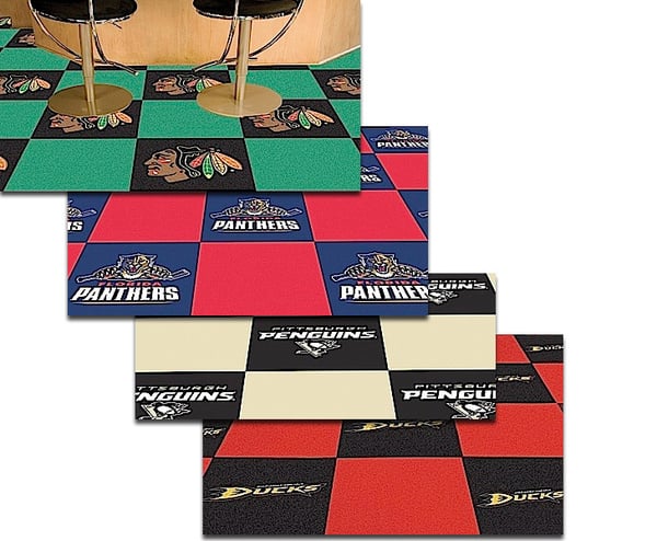 Fanmats NHL Carpet Floor Tiles