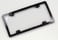 Image is representative of WeatherTech ClearCover License Plate Cover.<br/>Due to variations in monitor settings and differences in vehicle models, your specific part number (60027) may vary.