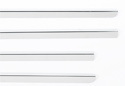 Image is representative of Putco Stainless Steel Window Trim.<br/>Due to variations in monitor settings and differences in vehicle models, your specific part number (97502) may vary.