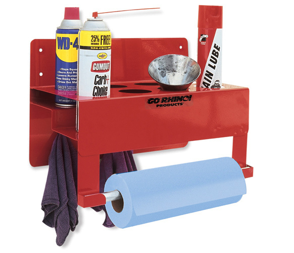 Aerosol Can Shelf, Go Rhino 2 Row Aerosol Can Holder