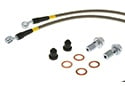 Image is representative of StopTech Stainless Steel Brake Line Kit.<br/>Due to variations in monitor settings and differences in vehicle models, your specific part number (950.47501) may vary.