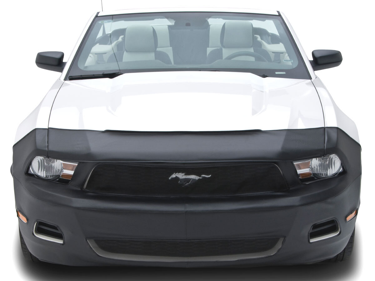 Lebra All Weather Car Bra LeBra Front End Cover For Mitsubishi Mirage - Black Vinyl Paint Protection (55777-01) Vinyl Bumper Protection