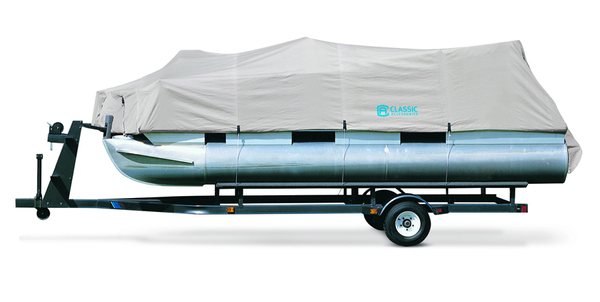 Classic Accessories Hurricane Pontoon Boat Cover