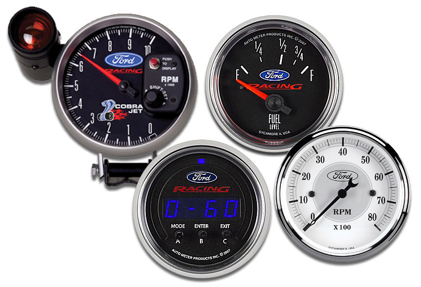 Autometer ford racing gauges #1