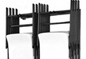 Monkey Bars Folding Chair Rack