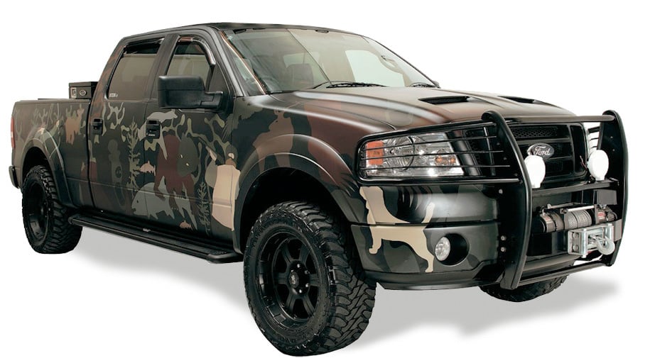 Ford f150 brush guard with winch #7