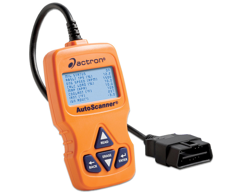 Actron OBDII Scanner, Actron Trilingual Diagnostic Tool, AutoScanner Plus