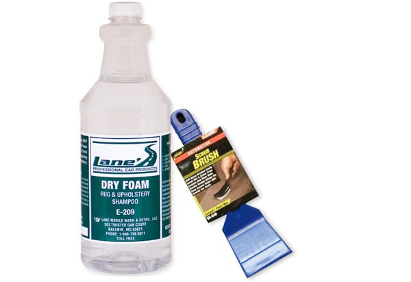 Lane's Dry Foam Professional Carpet Upholstery Cleaner