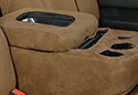 Image is representative of Saddleman Windsor Velour Seat Covers.<br/>Due to variations in monitor settings and differences in vehicle models, your specific part number (179057-14) may vary.