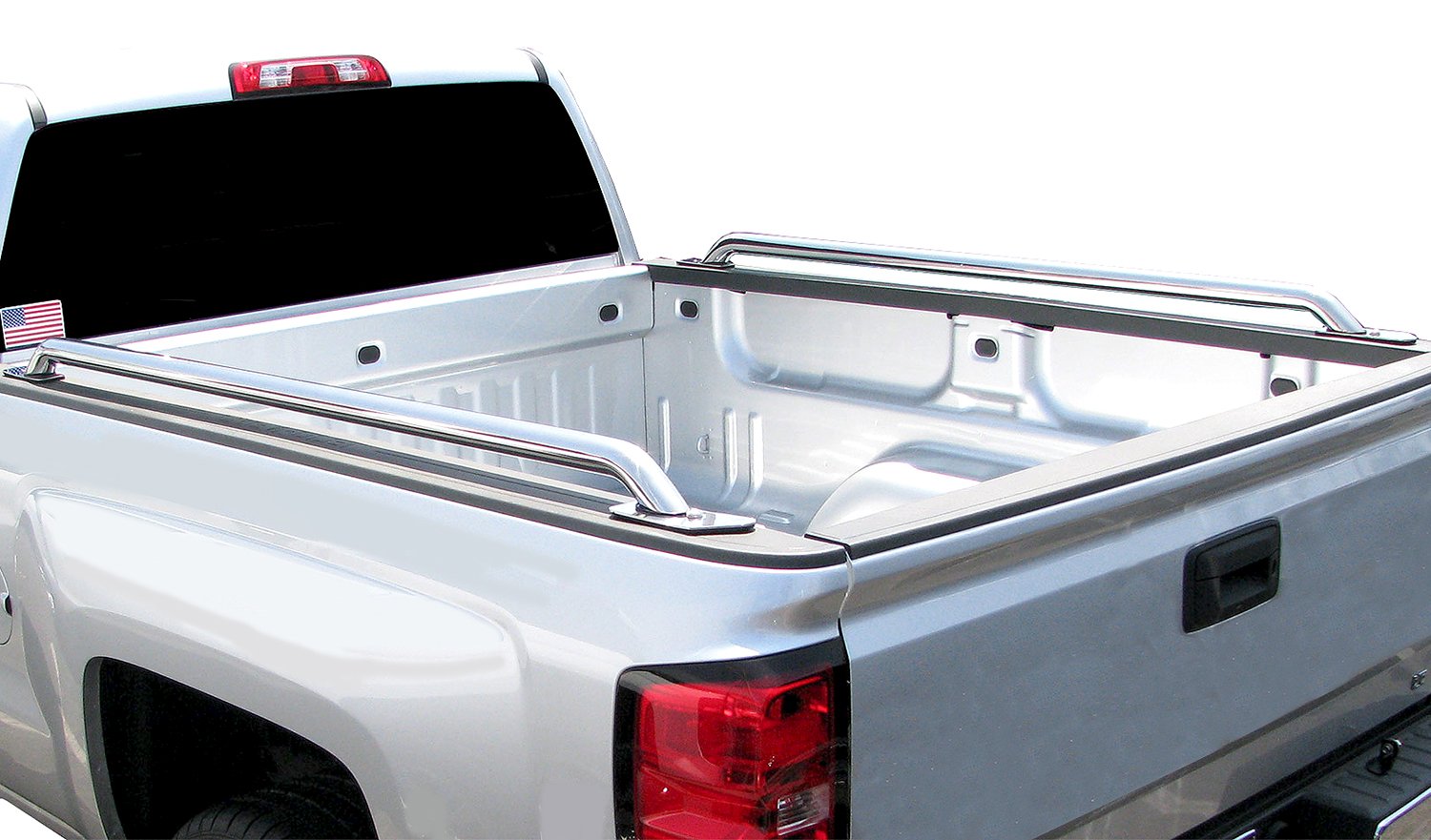 Exclud. Super Crew w/5.5 Short Bed Steelcraft 612417 Compatible with 97-14 Ford F150 6.5 Short Bed/Bed Rails S/S Stainless Steel Truck Side Bed Rails 78 inch