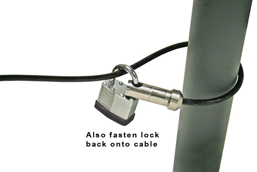 Ford bed cable lock #4