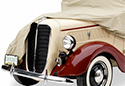 Image is representative of Covercraft Tan Flannel Car Cover.<br/>Due to variations in monitor settings and differences in vehicle models, your specific part number (C17058TF) may vary.