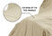 Image is representative of Covercraft Tan Flannel Car Cover.<br/>Due to variations in monitor settings and differences in vehicle models, your specific part number (C17058TF) may vary.