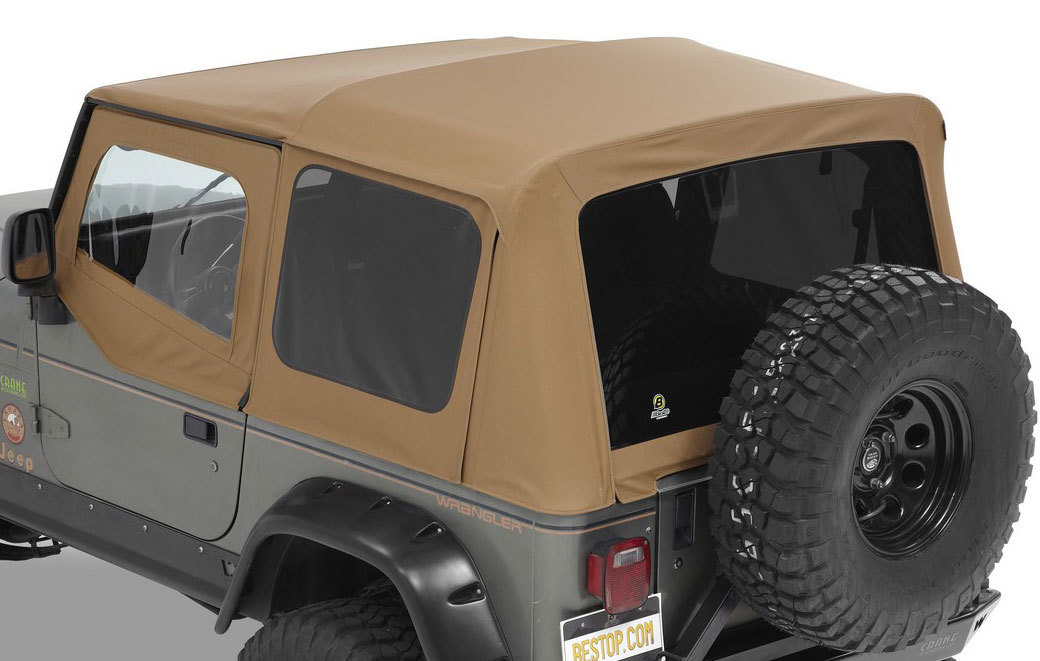 Best Top Super Top NX Soft Top, Jeep Wrangler Supertop Soft Top