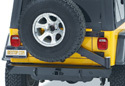 Bestop HighRock Tire Carrier Rear Bumper
