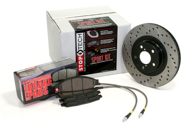 StopTech Brake Kit with Drilled Rotors