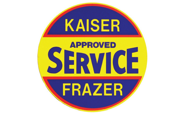 Kaiser-Frazer Service Vintage Sign by SignPast