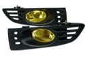 Image is representative of Spec-D Fog Lights.<br/>Due to variations in monitor settings and differences in vehicle models, your specific part number (LF-CAM07GOEM) may vary.