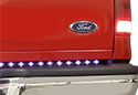 Image is representative of PlasmaGlow Fire & Ice LED Tailgate Bar.<br/>Due to variations in monitor settings and differences in vehicle models, your specific part number (10755) may vary.